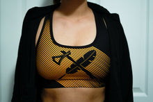 Load image into Gallery viewer, Reign of Arrows - Sports Bra - Medicine Warrior Apparel